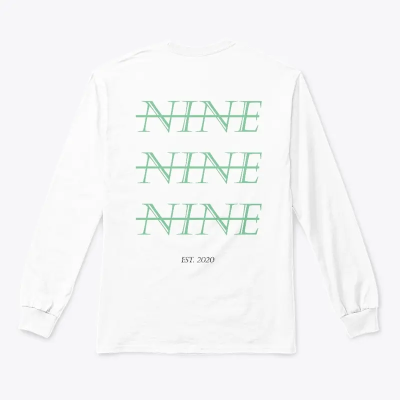 PENTHOUSE* GREEN NINE LONG SLEEVE