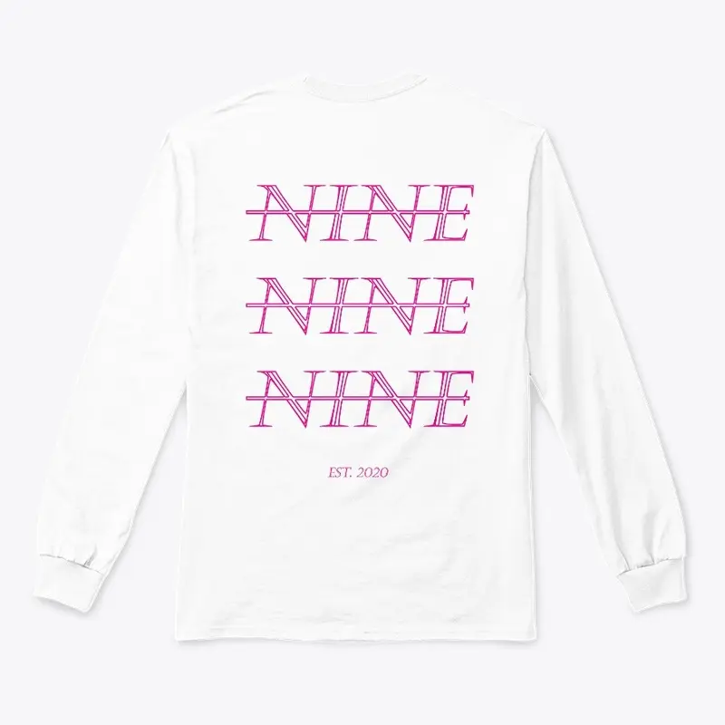 PENTHOUSE* HOT PINK NINE LONG SLEEVE