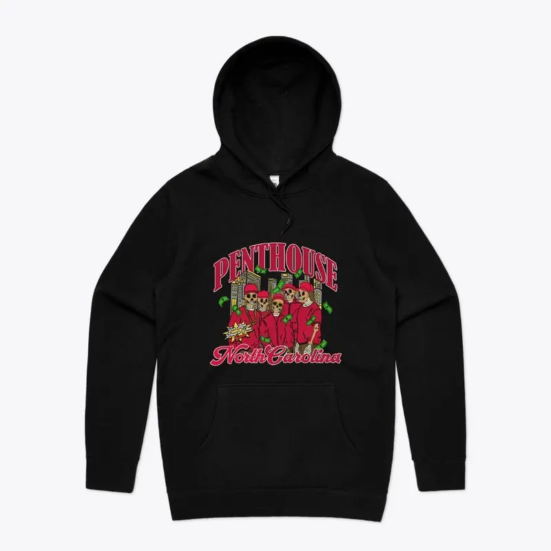 PENTHOUSE* 4REAL RED N* RED HOODIE