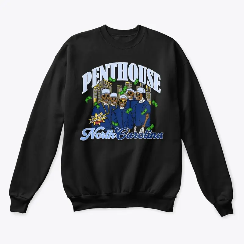 PENTHOUSE* 4REAL CAROLINIANS CREWNECK