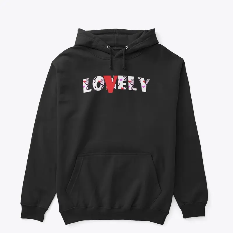 LOVELY V DAY HOODIE*