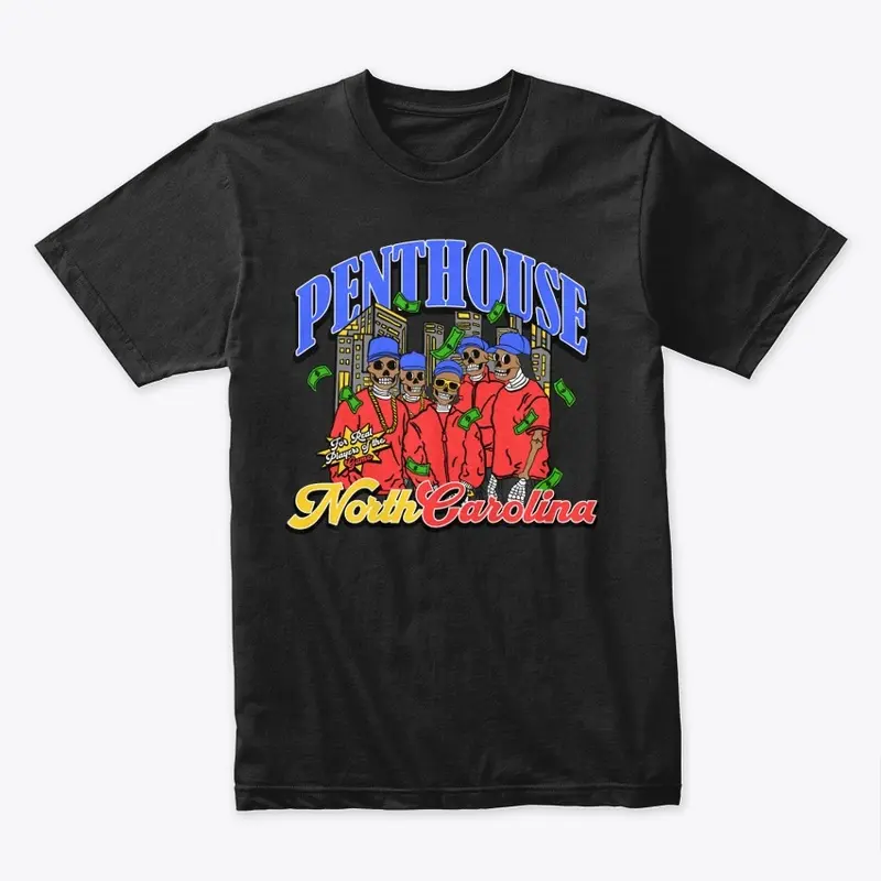 PENTHOUSE* 4REAL PLAYERS T SHIRT